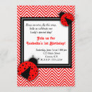 Search for bug party invitations Red