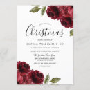 Search for flowers christmas invitations Elegant