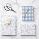 Search for country wedding wrapping paper Blue