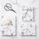 Search for silver star wrapping paper Classy