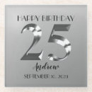 Search for silver coasters Birthday