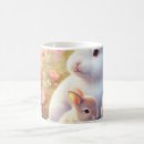 Search for easter bunny mugs Cute rabbit