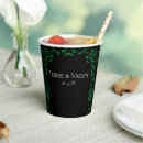 Search for green paper cups Black
