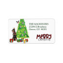 Search for doberman return address labels Pet