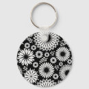 Search for vector key rings Black and white