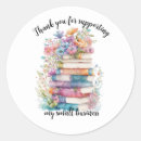Search for thank you for your support stickers For her