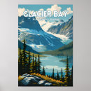 Search for glacier posters Retro vintage travel