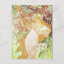 Search for alphonse mucha girl postcards Vintage