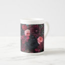 Search for dark red roses mugs Elegant