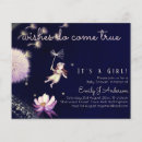 Search for dandelion baby shower invitations Pink