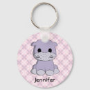 Search for cute funny hippo key rings Cartoon