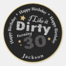 Search for happy 30th birthday stickers Funny