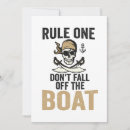 Search for funny boat invitations Vacation