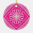 Search for pink flowers christmas tree decorations Abstract