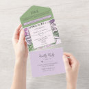 Search for purple and sage wedding invitations Couple