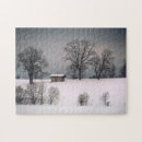 Search for winter scene puzzles Cold