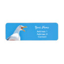 Search for funny bird return address labels Animal