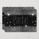 Search for black light party invitations Modern
