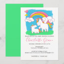 Search for rainbow unicorn invitations Baby