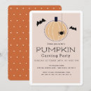 Search for pumpkin carving invitations Orange