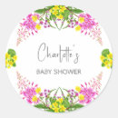 Search for shiny pink stickers Baby shower