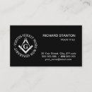 Search for freemason business cards Symbol
