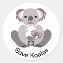 Search for marsupial stickers Koala