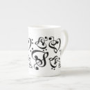 Search for heart music mugs Black and white
