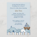 Search for little whale invitations Nautical