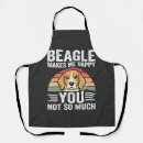 Search for beagle lover aprons Puppy