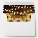 Search for sunflower envelopes Rustic wood