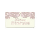 Search for fashion designer return address labels Floral