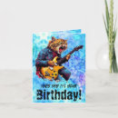 Search for rock birthday cards Cat