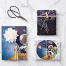 Search for astronaut wrapping paper Asteroid