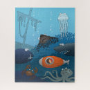 Search for submarine puzzles Blue