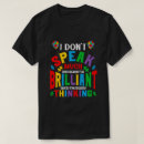 Search for autism speaks tshirts Neurodiversity