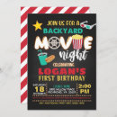 Search for backyard movie invitations Movie night party