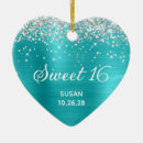 Search for sweet 16 christmas tree decorations Girly