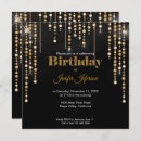 Search for glitter confetti birthday invitations Chic