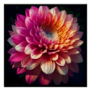 Search for dahlia flower posters Blue