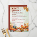 Search for thanksgiving menus Elegant