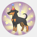 Search for doberman pinscher stickers Cute