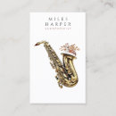 Search for saxophone business cards Teacher