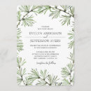 Search for evergreen wedding invitations Pine