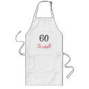 Search for 60th birthday aprons Funny