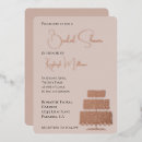 Search for cake bridal shower invitations Chic