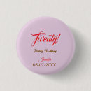 Search for 20th badges Calligraphy typography elegant