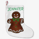Search for gingerbread christmas stockings Xmas