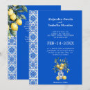 Search for portuguese wedding invitations Blue