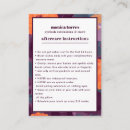 Search for after care business cards Lash bar